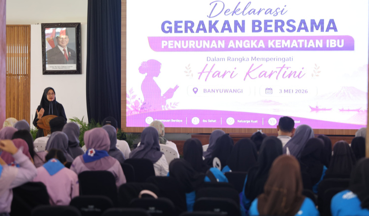 Deklarasi di Banyuwangi, Jatim Perkuat Gerakan Tekan Angka Kematian Ibu