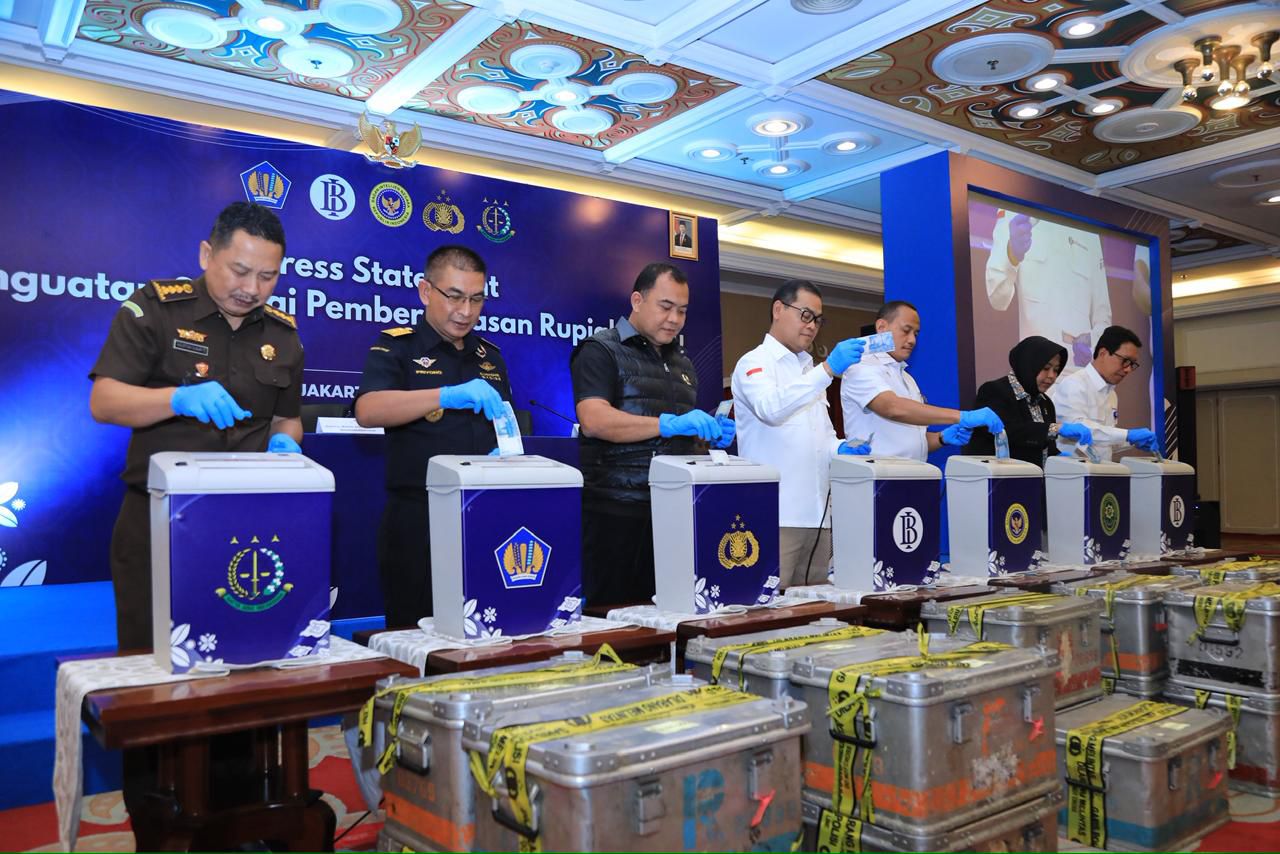 Ratusan Ribu Uang Palsu Dimusnahkan, Polri dan Bank Indonesia Perketat Pengawasan Rupiah