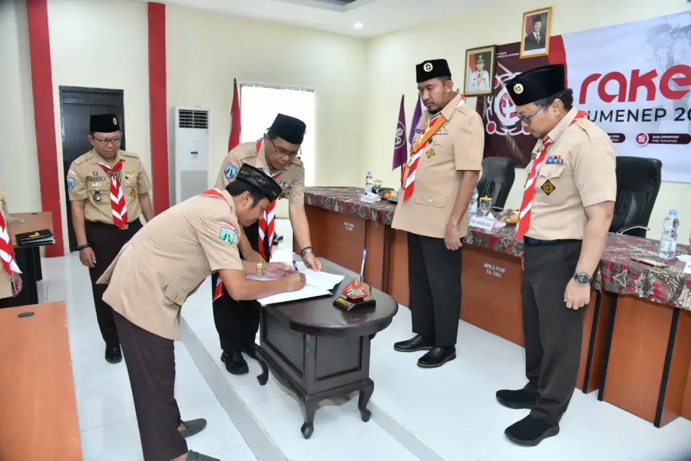 Kwarcab Sumenep Gandeng 3 Kampus, Beasiswa Kuliah Pramuka Resmi Diluncurkan