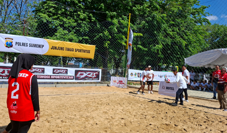 Kejurprov Voli Pantai U-17 Jatim di Sumenep Perebutkan Tiket ke Kejurnas